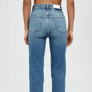 RE/DONE Originals High Rise Ankle Crop Sz 26